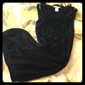 🥂Nanette Lepore Black Knit Flapper Dress🥂